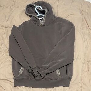 Abercrombie & Fitch brown popover hoodie